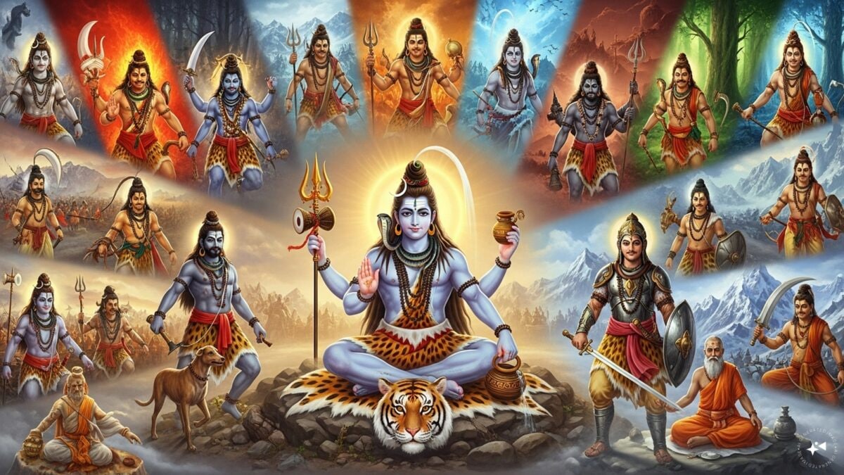 महादेव ने क्यों लिए 19 अलग-अलग अवतार? जानिए हर रूप का अद्भुत महत्व, जानिए हर रूप की वजह महादेव ने क्यों लिए 19 अलग-अलग अवतार? जानिए हर रूप का अद्भुत महत्व, जानिए हर रूप की वजह