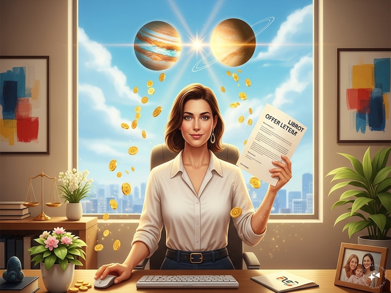 Guru Shukra Yuti 2026, Jupiter Venus conjunction in Gemini, Gajalakshmi Rajyog 2026, Gajalakshmi Rajyog lucky zodiac signs, Guru Shukra Yuti effect on zodiac signs, Gajalakshmi Rajyog for wealth and success, Jupiter and Venus transit 2026, 5 lucky rashi 2026 Jupiter Venus conjunction, Guru Shukra Conjunction 2026 in Gemini horoscope predictions