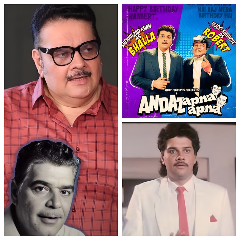 shehzad khan, Ajit Khan, Andaz Apna Apna, Shehzad Khan on copying dad Ajit, Ajit Khan scolded his son for mimicking him Salman Khan, Aamir Khan, cult classic, Rajkumar Santoshi, shehzad khan Films, शहजाद खान, अजीत खान, अंदाज अपना अपना, शहजाद खान अपने पिता अजीत की नकल करने पर, अजीत खान ने अपने बेटे को सलमान खान की नकल करने के लिए डांटा, आमिर खान, कल्ट क्लासिक, राजकुमार संतोषी, शहजाद खान की फिल्में