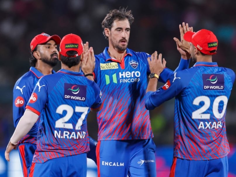 Mitchell starc, Mitchell starc 3 wickets, Mitchell starc delhi capitals, Mitchell starc ipl comeback, Mitchell starc 3 wicket haul, Mitchell starc dismissed yashasvi jaiswal, मिचेल स्टार्क, स्टार्क 3 विकेट हॉल, राजस्थान बनाम दिल्ली