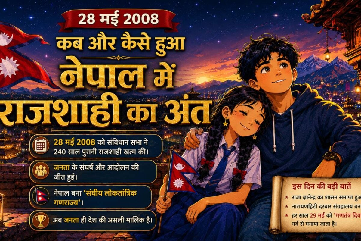 कैसे खत्म हुई नेपाल में 240 साल पुरानी राजशाही? जानिए राजा ज्ञानेन्द्र से गणतंत्र तक की पूरी कहानी