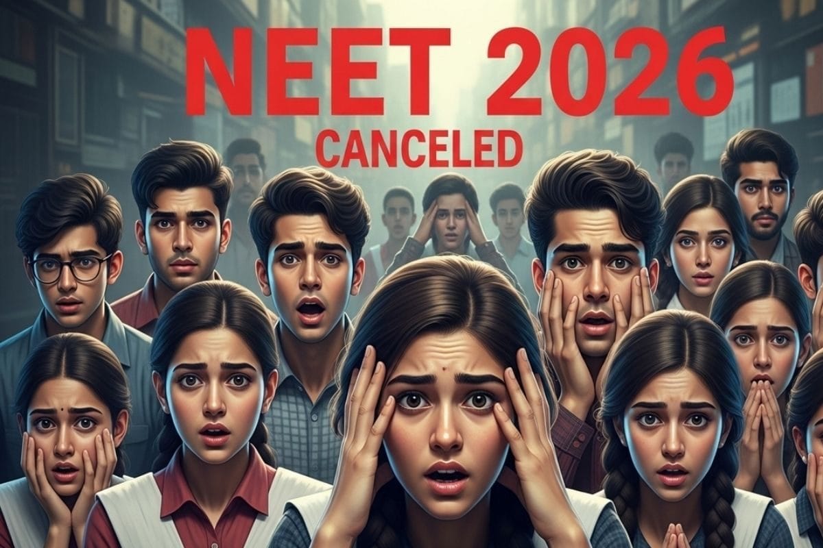NEET 2026: 22 लाख उम्मीदवारों को झटका, नीट यूजी 2026 परीक्षा रद्द, क्‍या होगा आगे?