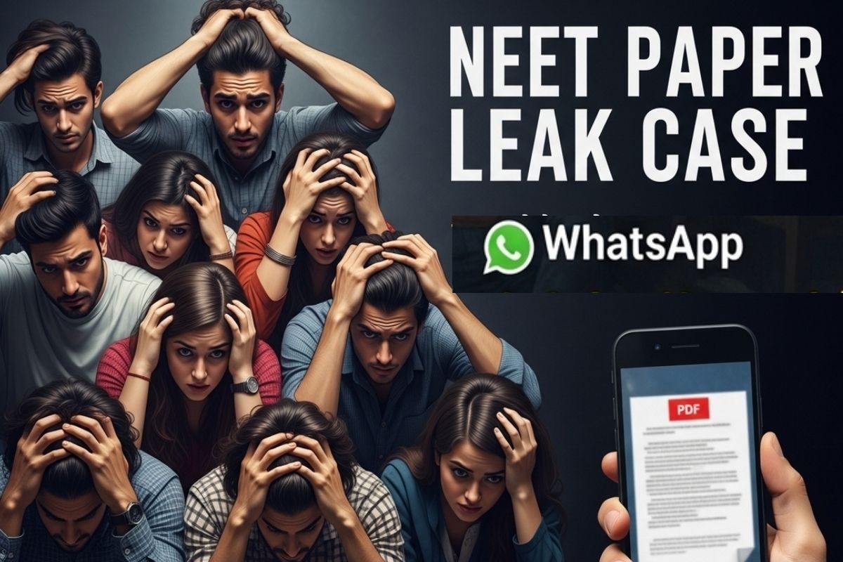 NEET Paper Leak Case:150 पन्नों का पीडीएफ,120 सवाल, WhatsApp, टेलीग्राम पर कैसे वायरल हो गया गेस पेपर?