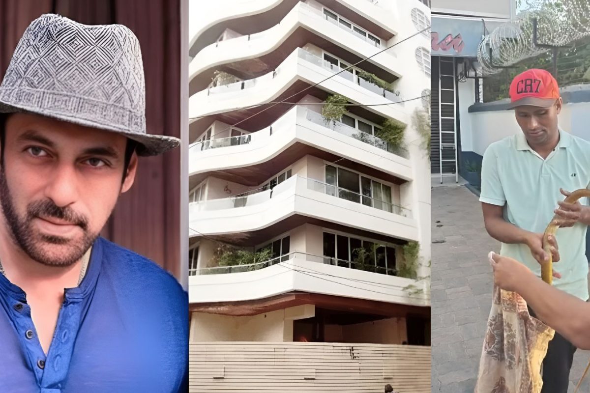 सलमान खान के गैलेक्सी अपार्टमेंट में रेंगता दिखा 5 फुट लंबा सांप, मचा हड़कंप, खबर मिलते ही दौड़ी रेस्क्यू टीम
