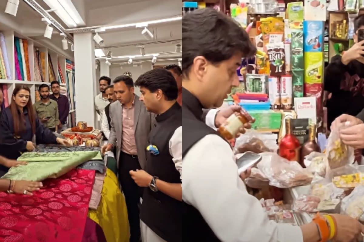 बीवी के लिए सिक्किम में खास ड्रेस खरीदते दिखे ज्योतिरादित्य सिंधिया, फर्राटेदार बोल रहे थे नेपाली, क्या है कनेक्शन