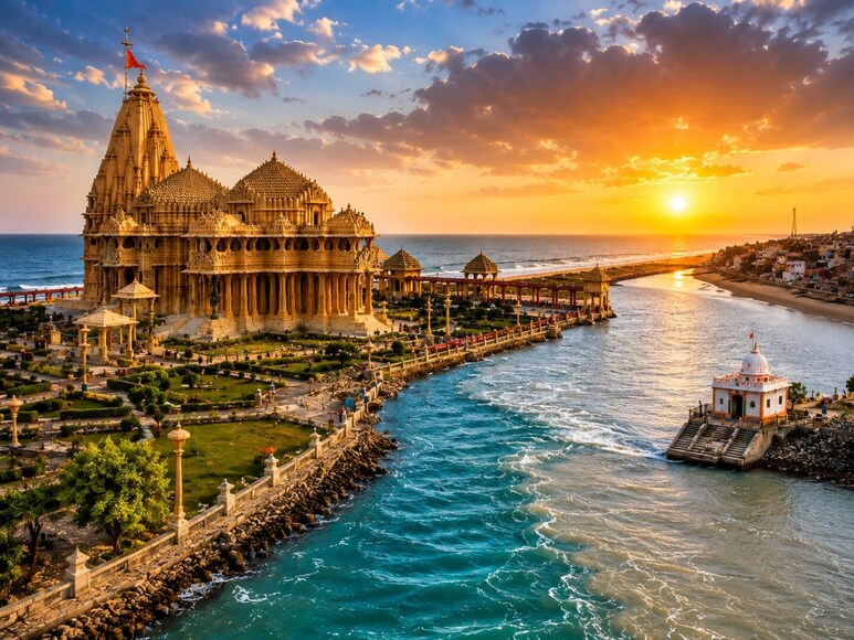 Somnath Temple, Triveni Sangam, Moksha Teerth, Gujarat Pilgrimage, Jyotirlinga,