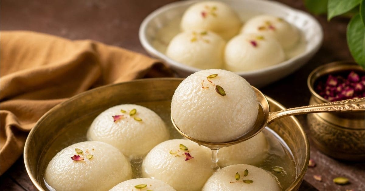 घर पर कुकर में बनाएं हलवाई जैसे मुलायम और स्पंजी रसगुल्ले, जानिए बनाने का आसान तरीका