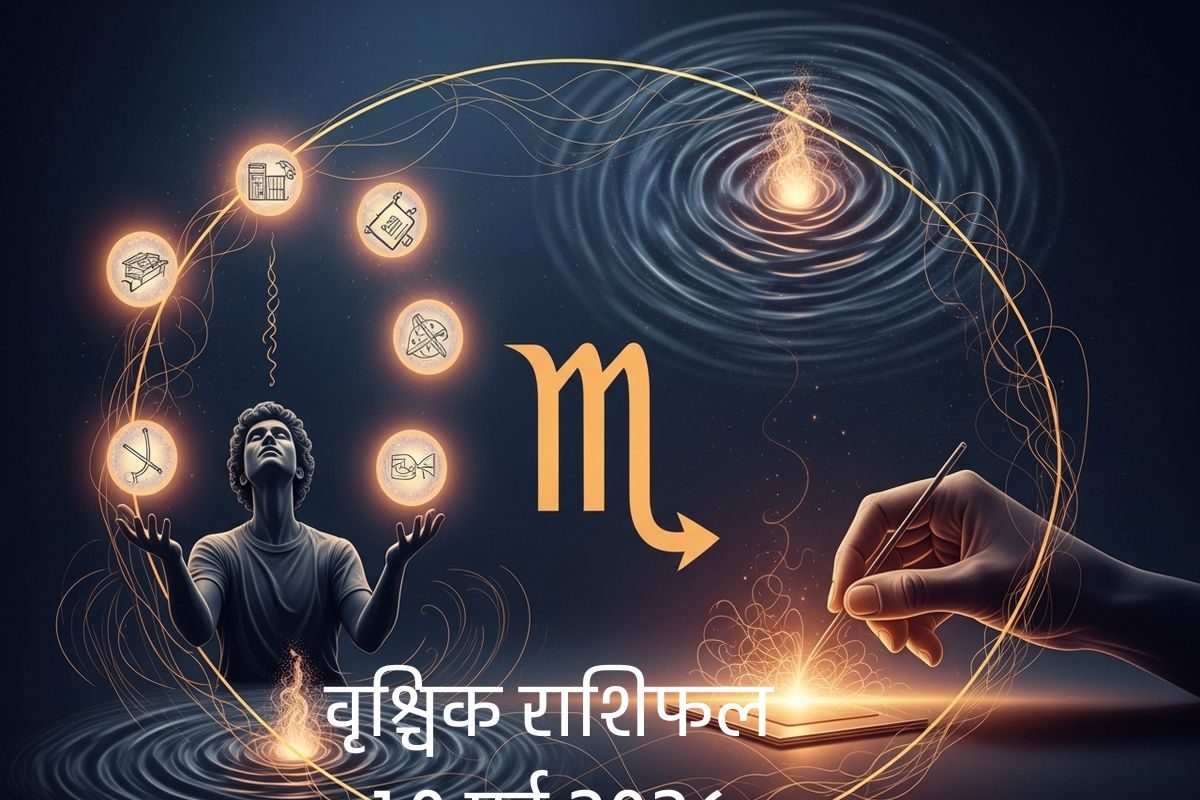 Aaj Ka Vrishchik Rashifal: वृश्चिक राशि वालों मानसिक हलचल के बीच मिलेंगी नई संभावनाएं, आज अनुशासन दिलाएगा सफलता