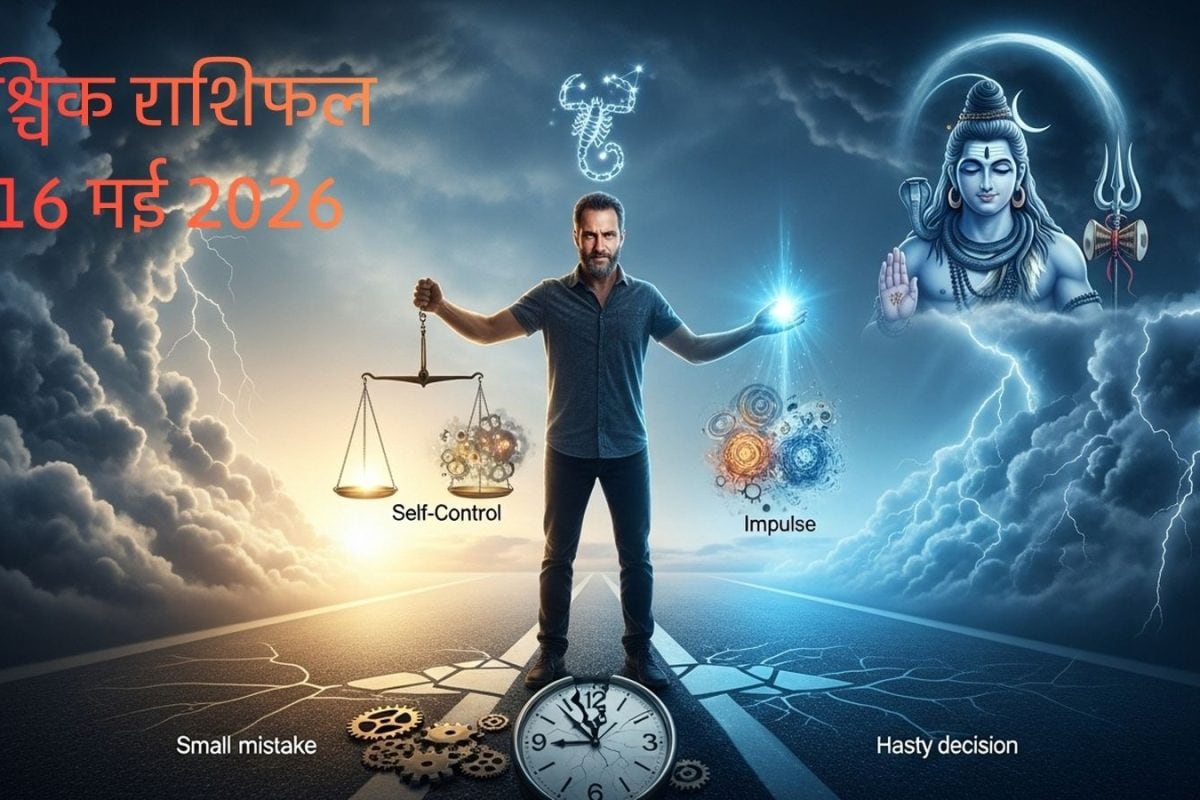 Aaj ka Vrishchik Rashi:आज का दिन परीक्षाओं से भरा, वृश्चिक वाले गुस्सा और जल्दबाजी में कोई भी बड़ा फैसला न लें