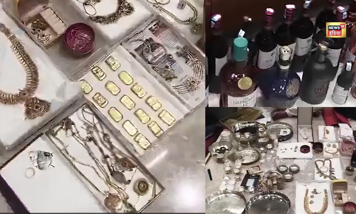 VIDEO:ये कोई सोने की दुकान नहीं... इंजीनियर के घर छापा पड़ा तो निकले बिस्किट, कैश और करोड़ों के गहने