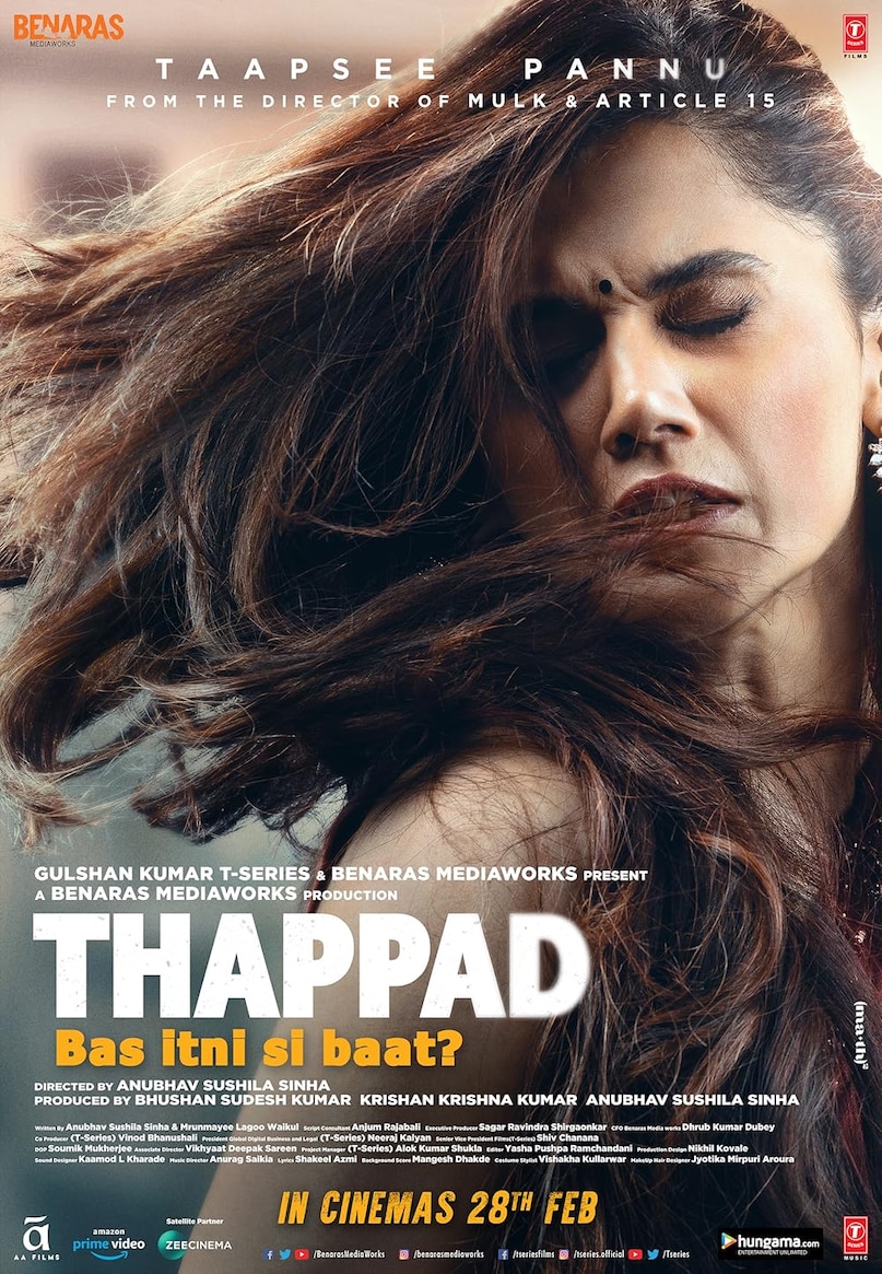 ‘थप्पड़’ (2020) में तापसी पन्नू ने एक ऐसी महिला का किरदार निभाया है, जिसकी दुनिया सिर्फ एक थप्पड़ के बाद बदल जाती है. तापसी पन्नू की ‘थप्पड़’ घरेलू हिंसा पर सवाल खड़े करती है. फिल्म यह सवाल उठाती है कि क्या रिश्तों में हिंसा को सामान्य मान लेना सही है. ‘थप्पड़’ (2020) में तापसी पन्नू ने एक ऐसी महिला का किरदार निभाया है, जिसकी दुनिया सिर्फ एक थप्पड़ के बाद बदल जाती है. तापसी पन्नू की ‘थप्पड़’ घरेलू हिंसा पर सवाल खड़े करती है. फिल्म यह सवाल उठाती है कि क्या रिश्तों में हिंसा को सामान्य मान लेना सही है.