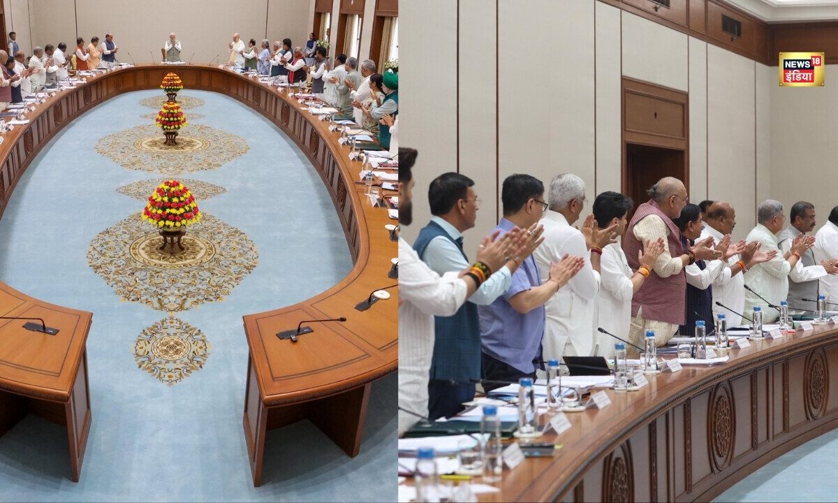 मंत्रियों की तालियां, प्रस्ताव में तारीफ…कैबिनेट बैठक में PM मोदी का भव्य अभिवादन, देखें तस्वीरें