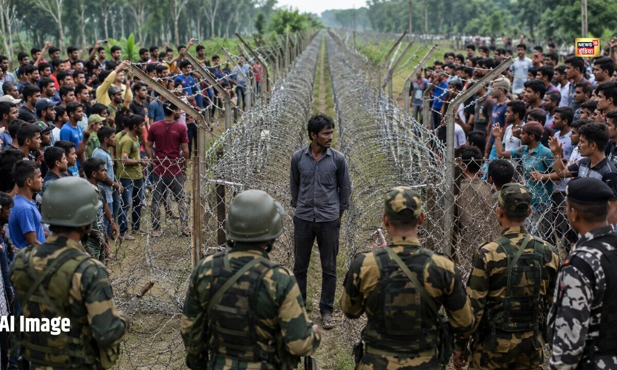 न भारत ने अंदर लिया, न बांग्लादेश ने अपनाया... बॉर्डर पर घंटों फंसा रहा शख्स, फिर होने लगा पथराव