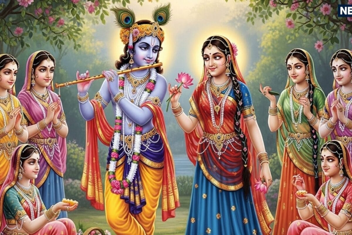 कृष्णजी की सबसे भरोसेमंद अष्ट सखियां कौन थीं इनके बिना अधूरी रहतीं राधा-कृष्ण की लीलाएं गोवर्धन परिक्रमा में मिलता है क्लू