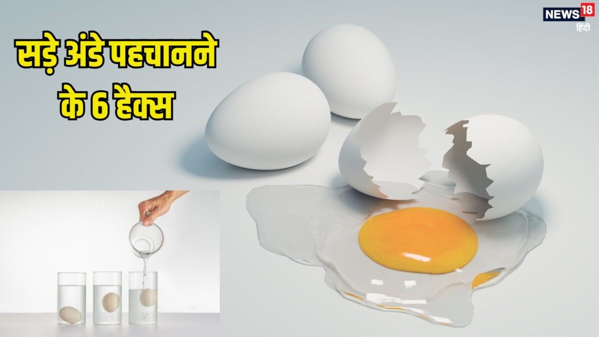 अंडे सड़े हैं या फ्रेश, इन 6 आसान घरेलू हैक्स से मिनटों में करें पहचान