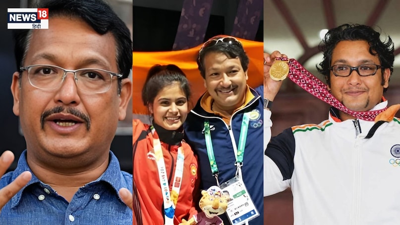 Manu Bhaker, Manu Bhaker cry on Jaspal rana Manu Bhaker coach dies, Manu Bhaker coach Jaspal rana, Manu Bhaker coach Jaspal rana dies, Jaspal rana death, Jaspal rana dead body kashi, Jaspal rana dead body Varanasi, Jaspal rana death news, Manu Bhaker death news, मनु भाकर, मनु भाकर कोच निधन, जसपाल राणा, जसपाल राणा निधन Manu Bhaker, Manu Bhaker cry on Jaspal rana Manu Bhaker coach dies, Manu Bhaker coach Jaspal rana, Manu Bhaker coach Jaspal rana dies, Jaspal rana death, Jaspal rana dead body kashi, Jaspal rana dead body Varanasi, Jaspal rana death news, Manu Bhaker death news, मनु भाकर, मनु भाकर कोच निधन, जसपाल राणा, जसपाल राणा निधन