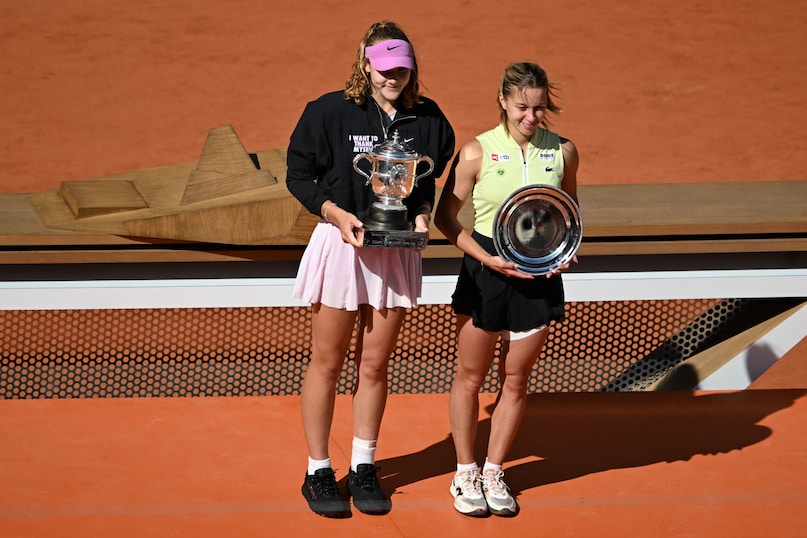 French Open Prize Money, Mirra Andreeva, Maja Chwalinska, Mirra Andreeva defeated Maja Chwalinska to win the French Open 2026 title, Chwalinska earned 8.20 crore prize money, champion Mirra Andreeva won prize money 27.7 crore, फ्रेंच ओपन, मिरा एंड्रीवा, माया च्वॉलिन्स्का,फ्रेंच ओपन प्राइज मनी French Open Prize Money, Mirra Andreeva, Maja Chwalinska, Mirra Andreeva defeated Maja Chwalinska to win the French Open 2026 title, Chwalinska earned 8.20 crore prize money, champion Mirra Andreeva won prize money 27.7 crore, फ्रेंच ओपन, मिरा एंड्रीवा, माया च्वॉलिन्स्का,फ्रेंच ओपन प्राइज मनी