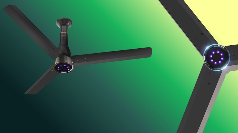 3-Polycab Wizzy Prime – Excellent airflow: This fan, priced at around Rs 3,799, is known for providing strong air flow. It has different modes like Boost, Breeze and Sleep. This is considered a good option for big rooms, bedrooms and living rooms.