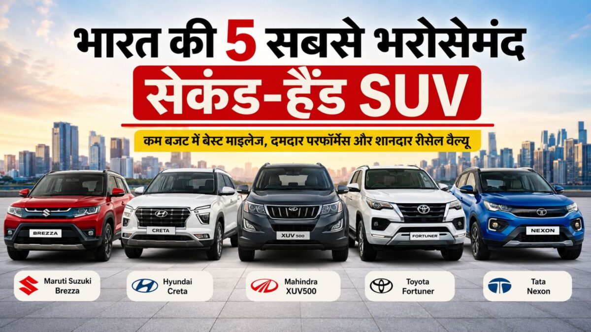 These are the 5 best second hand cars in the country! Starting price less than ₹5 lakh