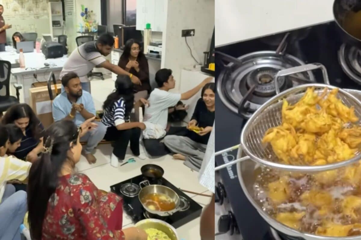 काम छोड़ आलू-प्याज के पकौड़े तलने लगे Employee, ऑफ