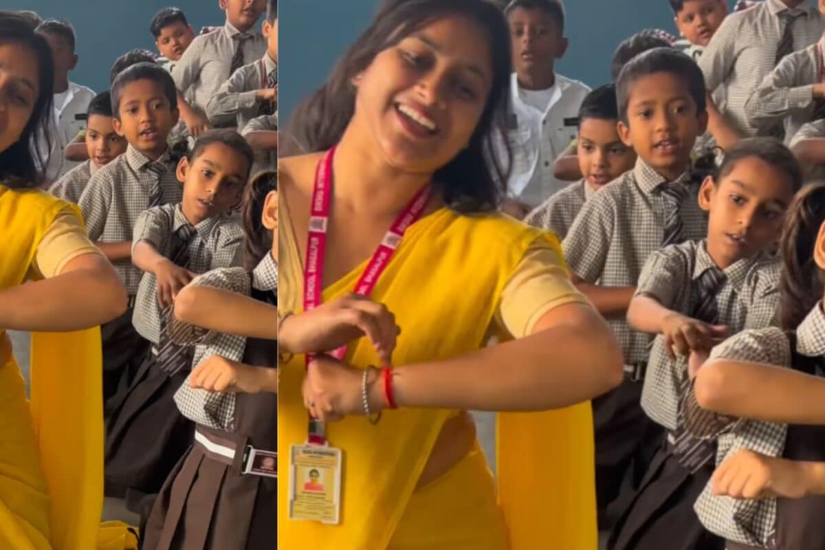 स्कूल में मैडम ने बच्चों संग किया भावुक डांस, 'Maa' गाने पर ऐसी एक्टिविटी देख भावुक हुए लोग, वायरल वीडियो..