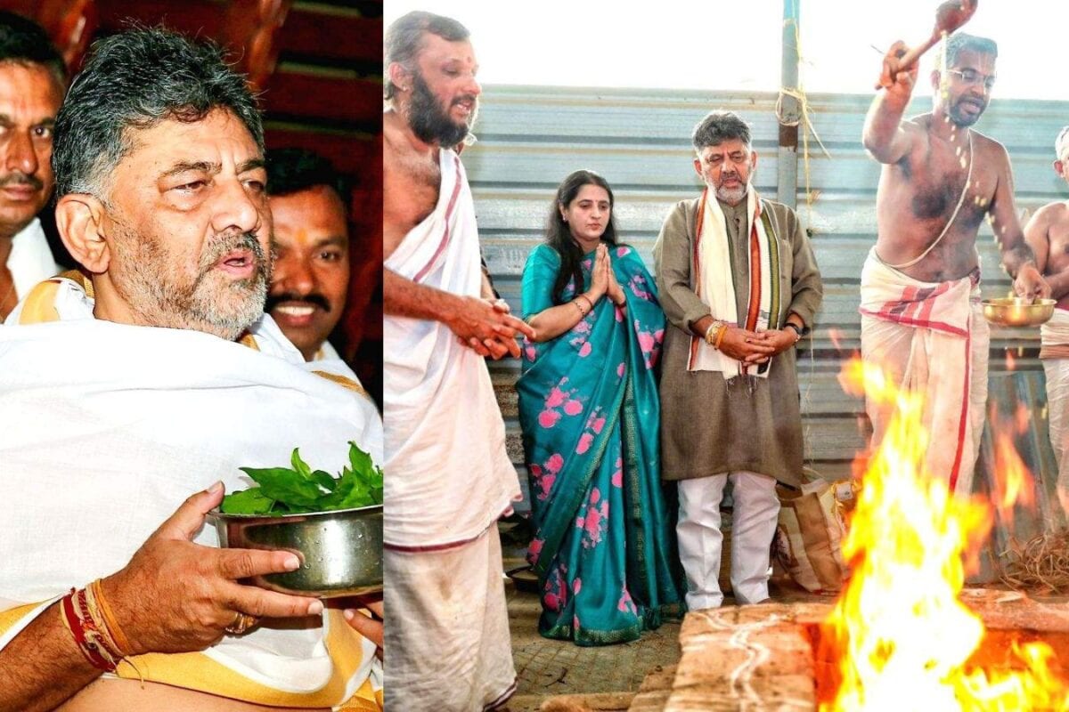 कबालम्मा से कामाख्या तक: क्यों ज्यादा से ज्यादा मंदिर पहुंच रह हैं डीके शिवकुमार?