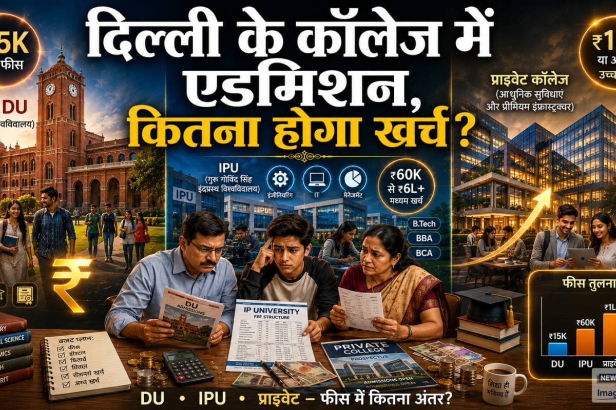 Delhi College Fees: DU IPU या प्राइवेट कॉलेज जानिए किसमें कितना खर्च कौन है सबसे किफायती