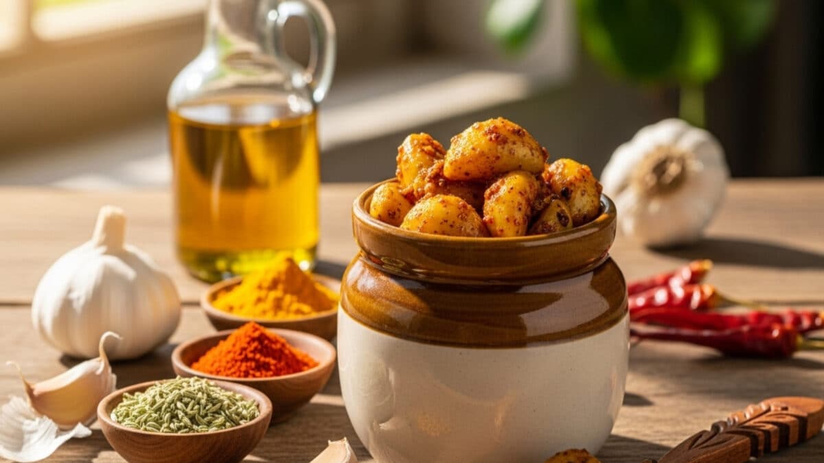 लहसुन का अचार खाने के हैं शौकीन? घर पर इस ट्रिक से करें तैयार