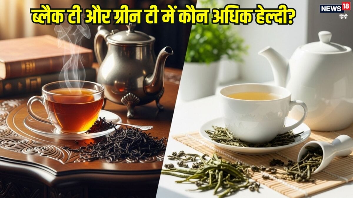 ग्रीन टी या ब्लैक टी, सेहत के लिए कौन-सी चाय है बेहतर? जानें इनके फायदे, सेवन का तरीका