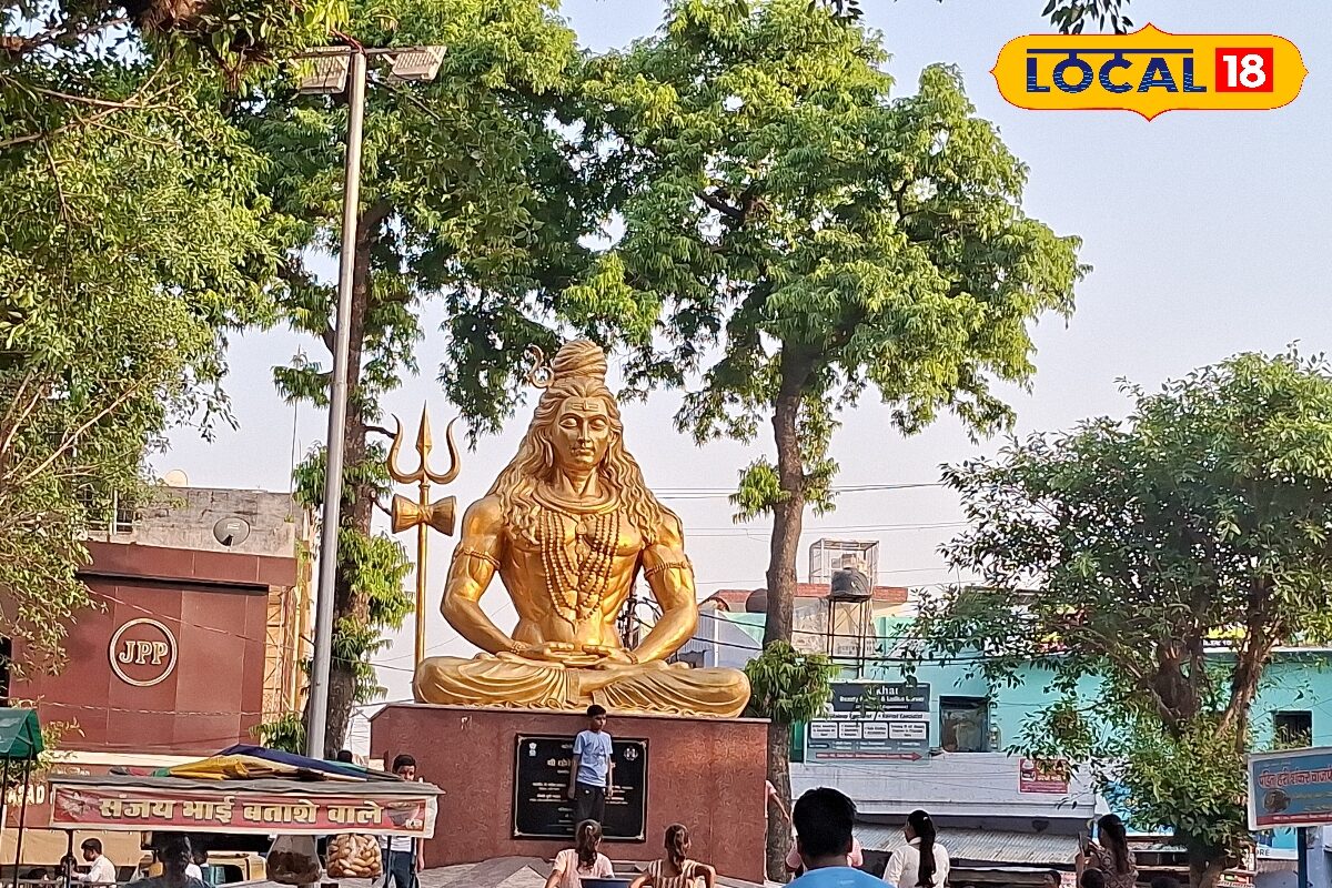 बरेली में नाथ कॉरिडोर के तहत धोपेश्वर नाथ चौराहा विकसित, विशाल शिव प्रतिमा और सेल्फी प्वाइंट बने आकर्षण, जाने