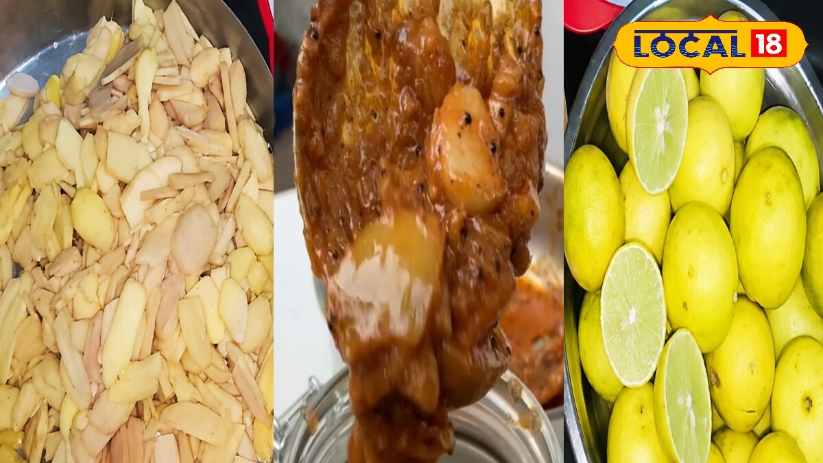 दादी-नानी के स्वाद का खजाना, जानिए राजस्थानी नींबू-अदरक के अचार की रेसिपी