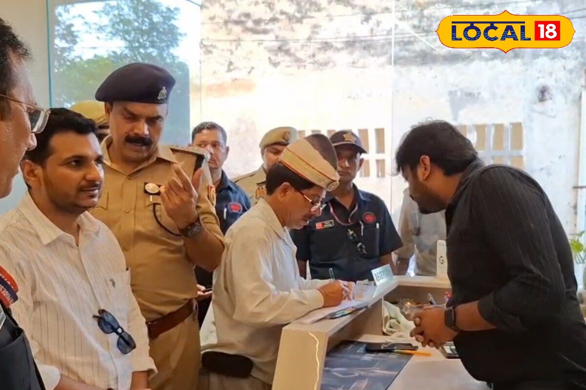 मथुरा में धौली प्याऊ और मालगोदाम रोड पर होटलों, गेस्ट हाउस पर दना-दन पड़े छापे, 10 होटल सील, 35 को थमाया नोटिस