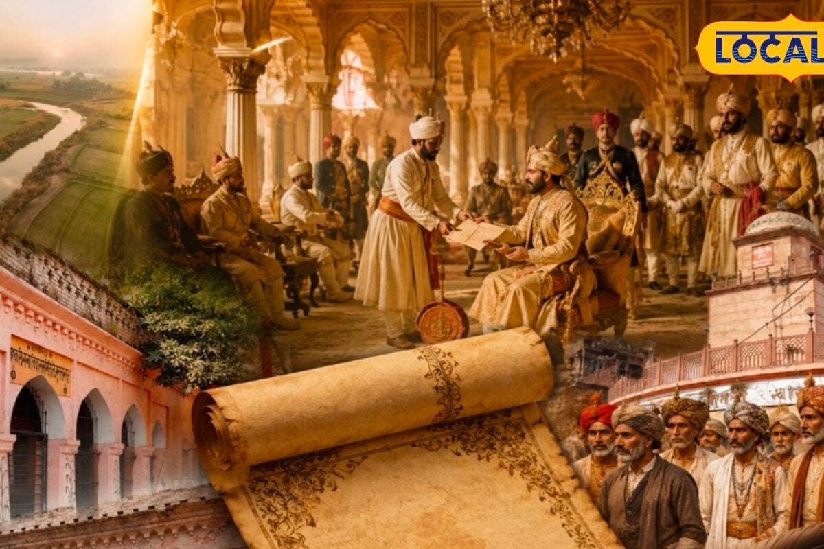 1858 अवध दरबार लॉर्ड कैनिंग ने बांटीं 198 सनदें सुल्तानपुर के 25 तालुकेदारों को मिला हक बाद में बढ़कर हुए 34