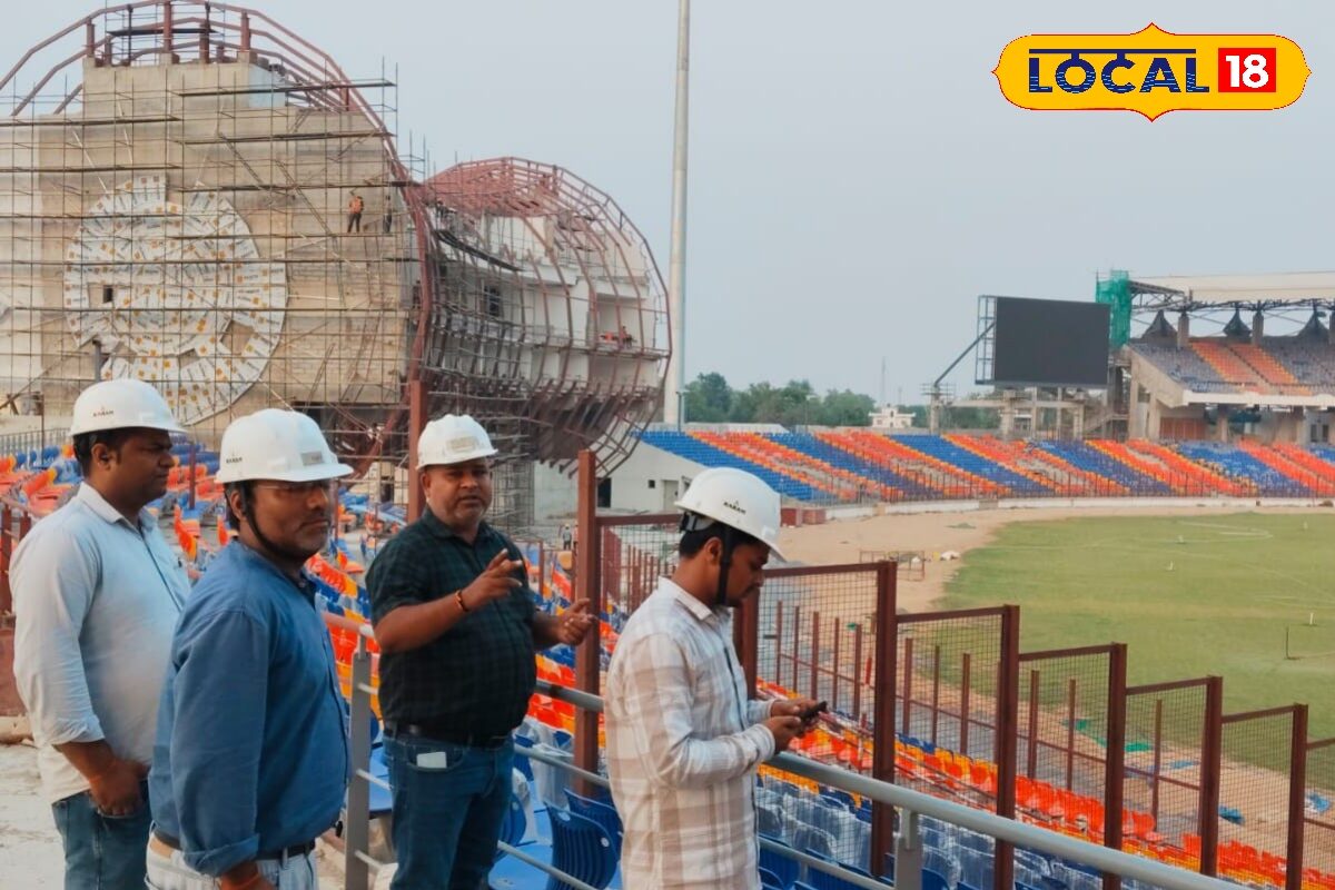 जितनी भी हो बारिश20 मिनट में शुरू होगा मैच बेहद हाईटेक है वाराणसी का इंटरनेशनल क्रिकेट स्टेडियम