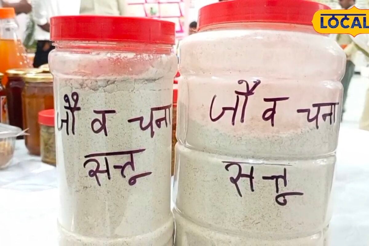 जौ व चने का सत्तू बनाकर मुरादाबाद के किसान अंकुर त्यागी कर रहे हैं कमाई गर्मी में सेहत के ख्याल का दे रहे संदेश