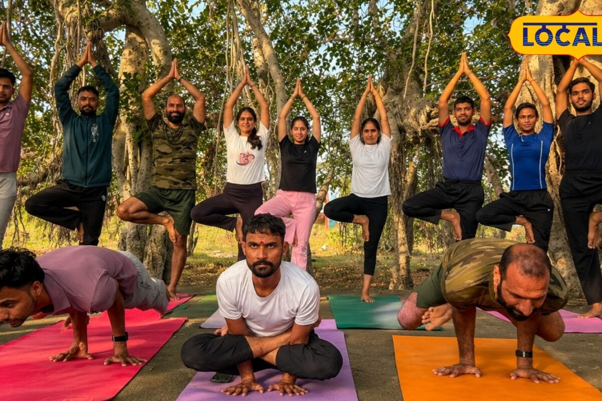 दवाइयों को छोड़े! सदियों पुराने पेड़ों की छांव में हुआ ‘योग अगेंस्ट एंटी एजिंग’ दिया नेचर बचाने का संदेश