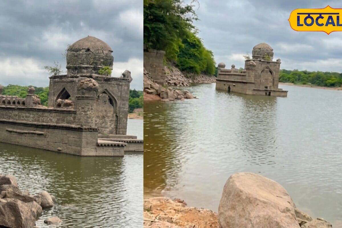 जल महल जैसी दिखती है तेलंगाना का यह मस्जिद 400 साल से है अडिग बारिश में बन जाती है तैरता हुआ द्वीप