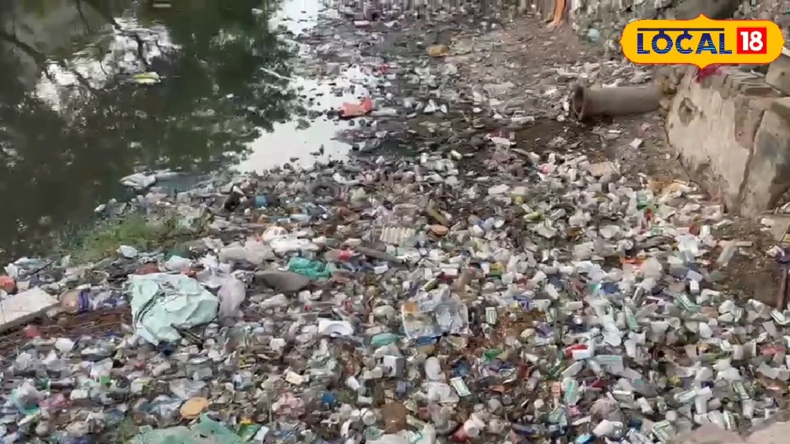 नोएडा में मानसून से पहले नालों की अधूरी सफाई ग्रीन बेल्ट तक फैलता गंदा पानी टेंडर में देरी पर प्राधिकरण की तैयारी पर सवाल