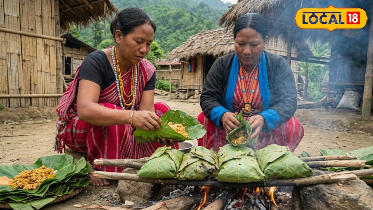 साल के पत्तों में पकता है यह चिकन, स्वाद बेमिसाल… आदिवासियों की फेवरेट डिश!