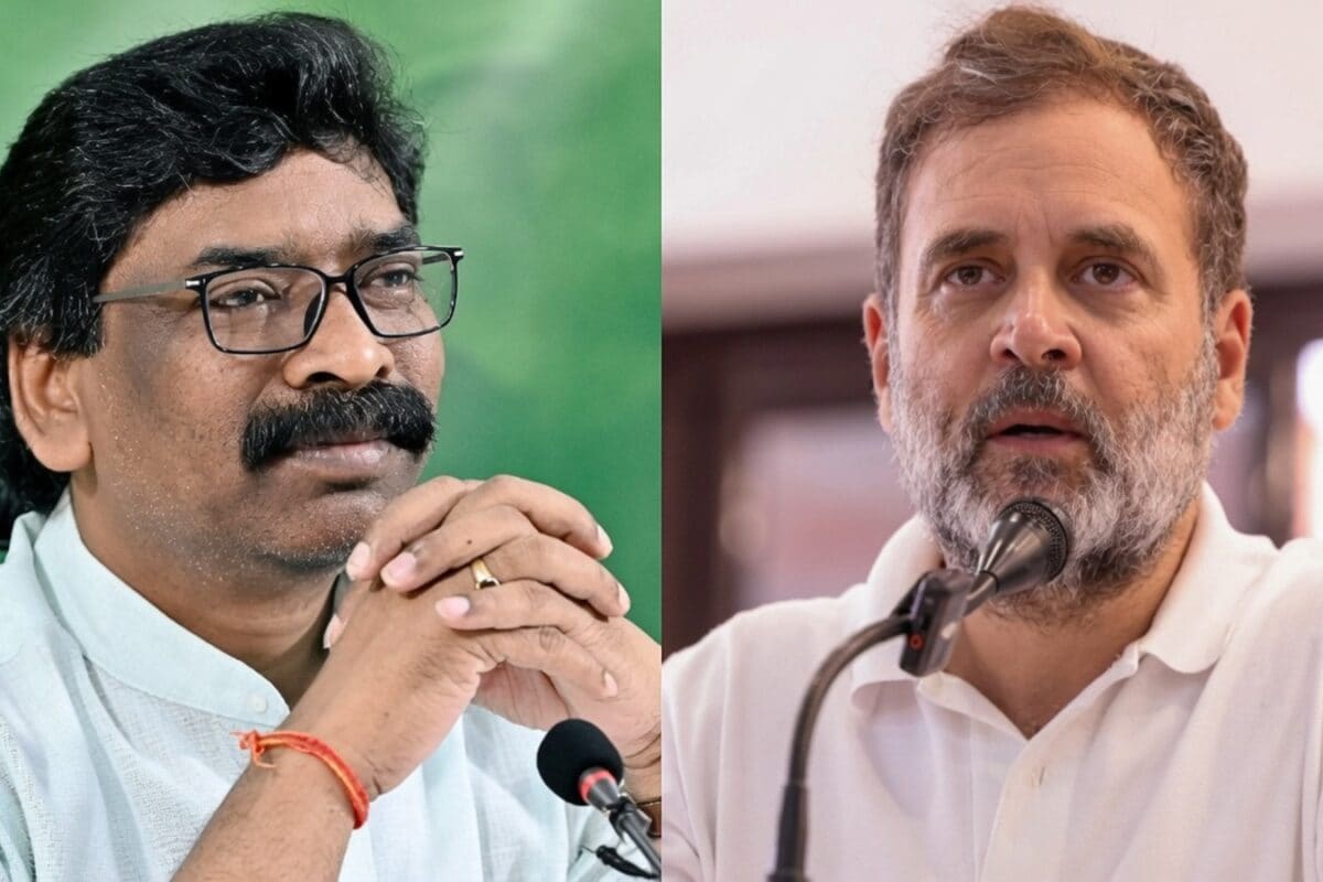 गद्दार कौन घायल कांग्रेस की दर्द भरी आवाज मुख्यमंत्री आवास की दीवारों से टकरा रही निगाहें CM हेमंत सोरेन पर