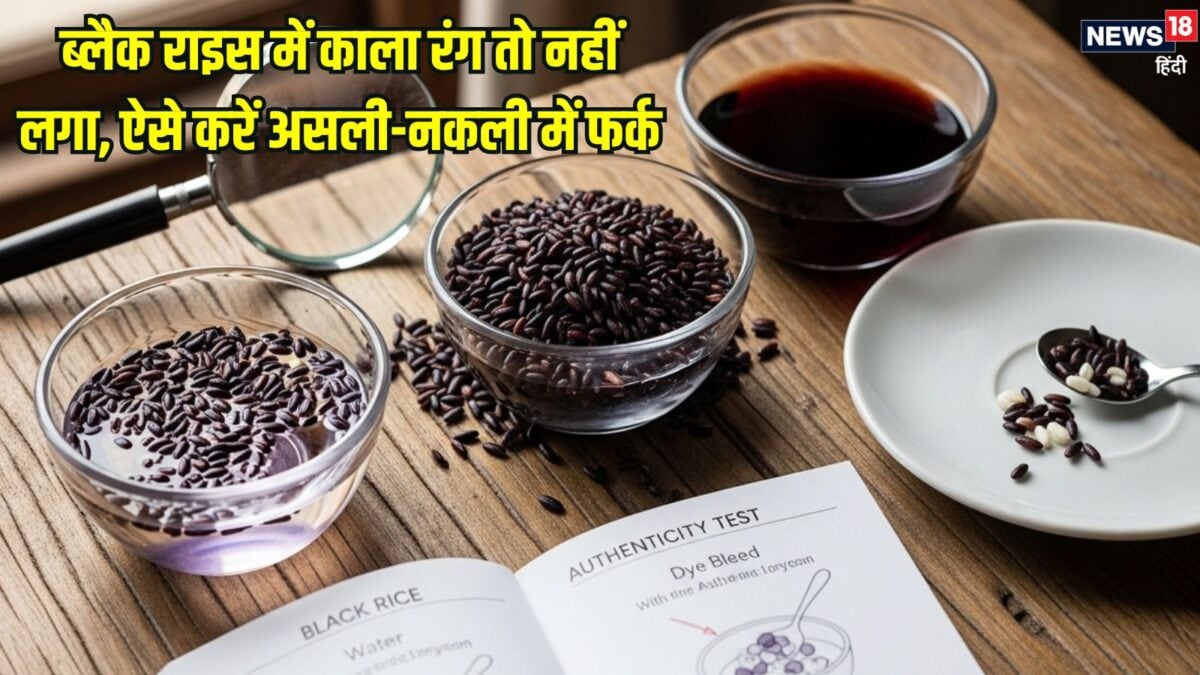 काले चावल असली हैं या नकली? आर्टिफिशियल रंग वाले ब्लैक राइस की ऐसे करें पहचान, जानें टिप्स