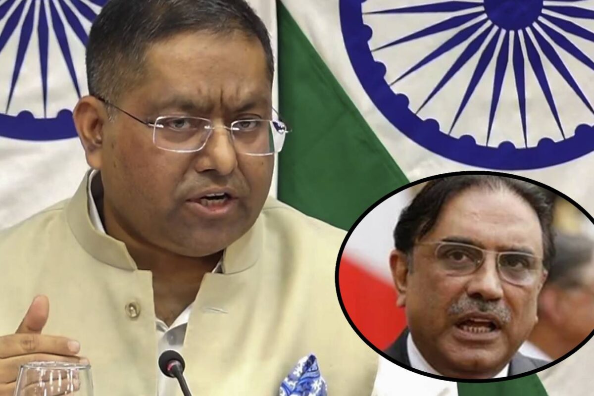 कट्टरता और नफरत अपने पास रखो अंदरूनी मसले पर अनाप-शनाप बोल रहे थे जरदारी भारत ने दो लाइन में कर दिया सीधा