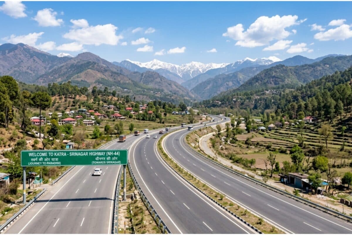 NH-44 का दबाव होगा कम, कटरा से श्रीनगर तक रफ्तार का नया रास्ता, 4 लेन हाईवे बदलेगा कश्मीर की तस्वीर