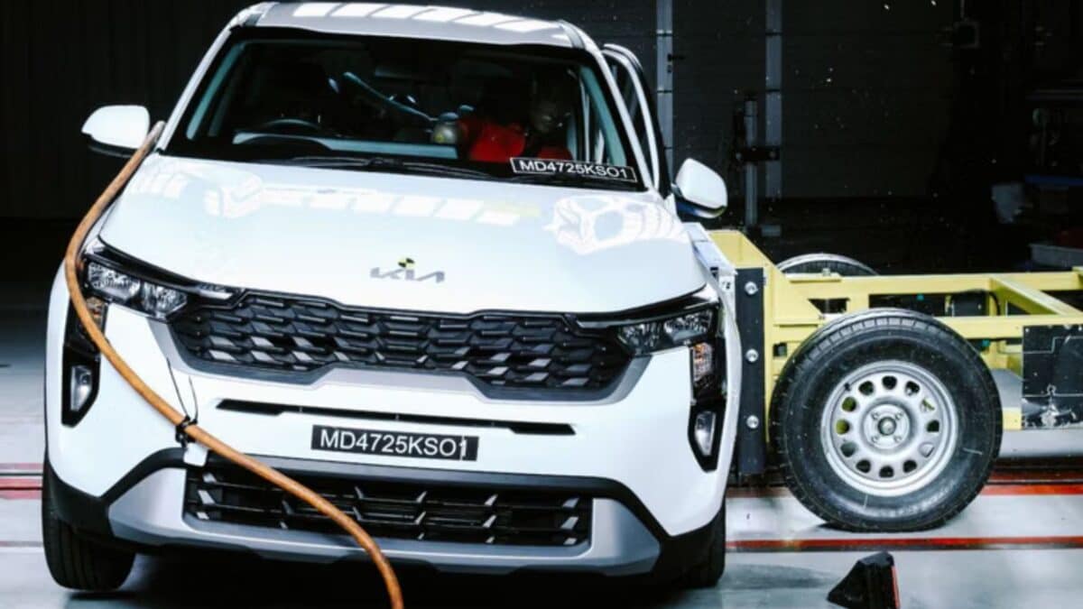 Kia Sonet made in India got only 1-star! Open poll in Global NCAP test