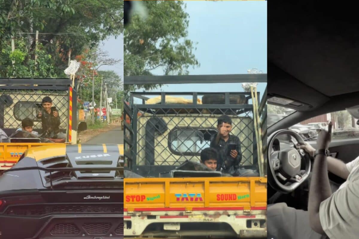 लैंबोर्गिनी की लेनी थी फोटो, छोटे बच्चे ने मालिक क