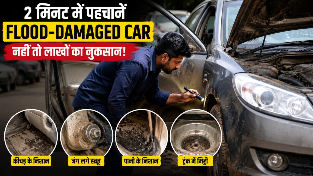 Going to buy a second hand car? Catch flood-damaged car like this in 2 minutes, lakhs will be saved