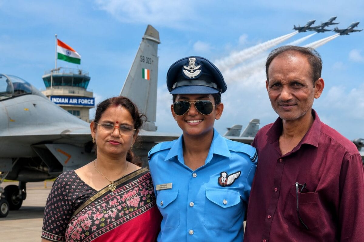 IAF Success Story: पिता चलाते हैं किराने की दुकान,बेटी IAF में बनी फ्लाइंग ऑफिसर, मिला राष्ट्रपति सम्मान