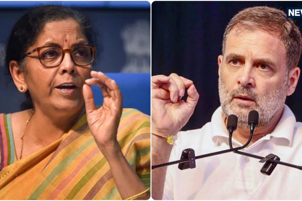 GDP से IMF तक का हवाला निर्मला सीतारमण बोलीं- भारत को कमतर दिखाना बंद करें राहुल गांधी