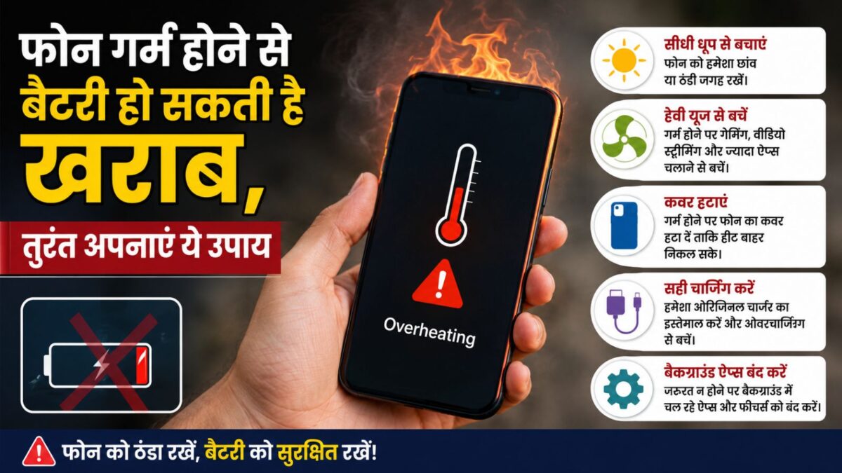 स्मार्टफोन बार-बार गर्म हो रहा है? ये 5 गलतियां हो सकती हैं जिम्मेदार, अपनाएं ये ट्रिक