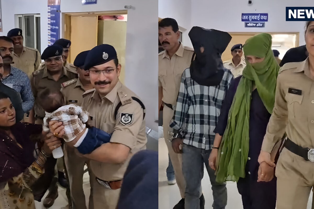 400 km पीछा कर रतलाम पुलिस ने दबोचे किडनैपर, महिला-पुरुष ने सोते समय उठा लिया था 6 महीने का बच्चा